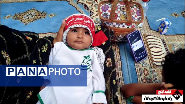 اجتماع شیرخوارگان حسینی در قلعه‌گنج 