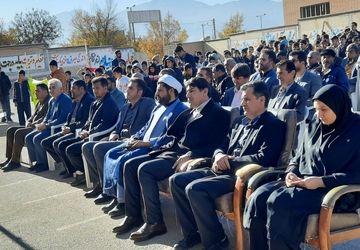 شهر ناغان در آغوش شهید گمنام 