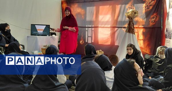 اردوی عملی آمادگی دفاعی دانش آموزان صالحین 