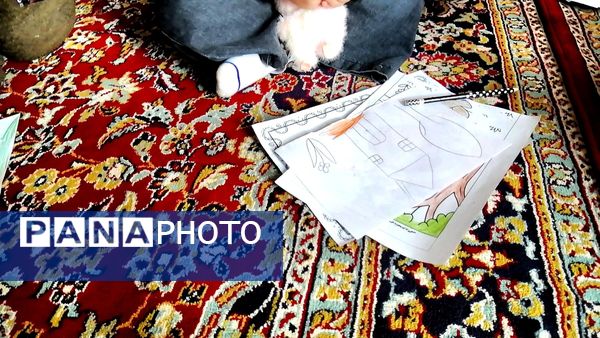 برپایی غرفه کودک در حاشیه نماز جمعه شهرستان کاشمر