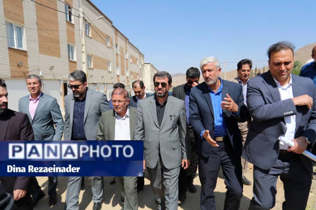 استاندار همدان بر توسعه متوازن در بازدید از پروژه های تویسرکان و سرکان تأکید کرد