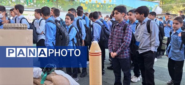 بازگشایی مدرسه شهید مطهری با لبخند مهر 