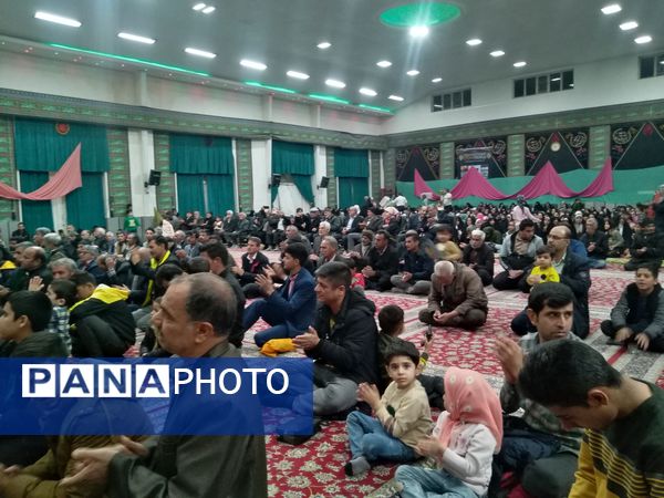 مراسم جشن ولادت حضرت ابوالفضل در شهرستان خلیل‌آباد 