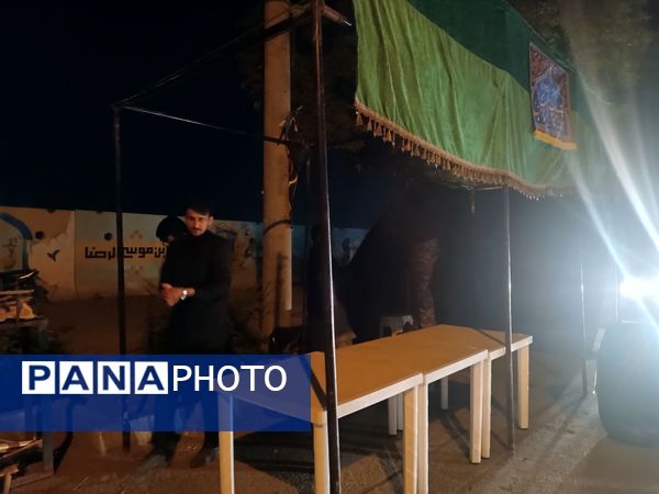 گذری بر آماده سازی موکب های راهپیمایی جاماندگان اربعین نیشابور 