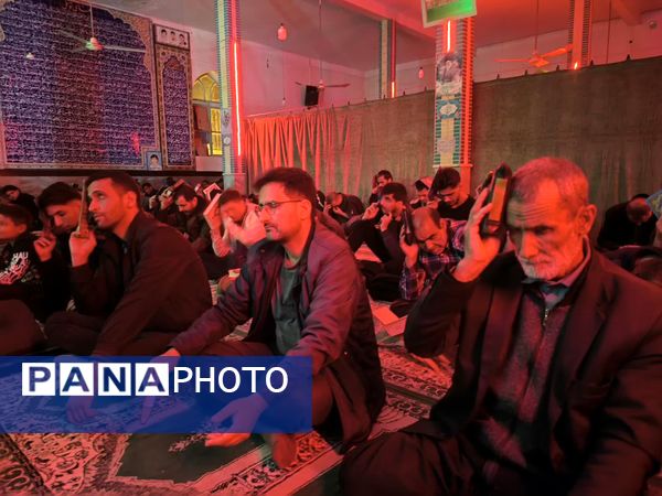 مراسم احیا شب بیست و یکم ماه مبارک رمضان در مسجد امام خمینی(ره) حسن آباد جرقویه