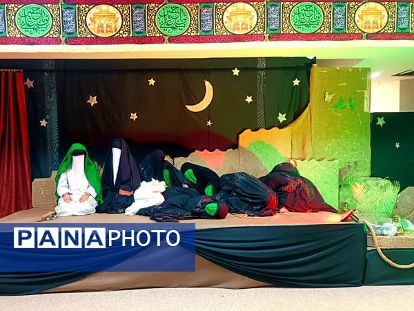 عزاداری دختران عاشورایی محق 