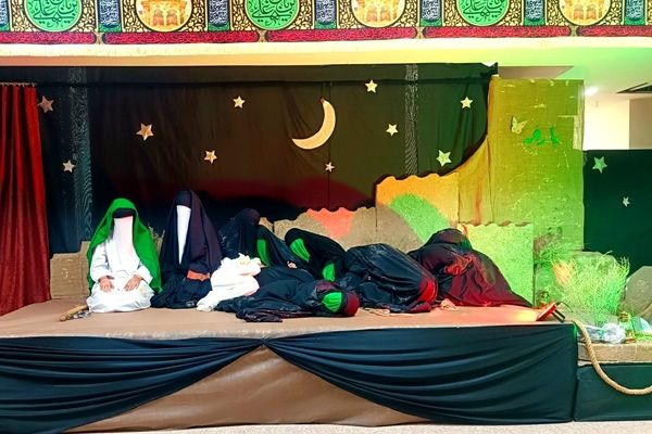 عزاداری دختران عاشورایی محق 