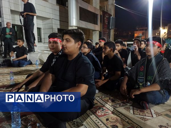 برگزاری مراسم عزاداری حضرت اباعبدالله الحسین (ع) در اداره‌کل آموزش و پرورش فارس