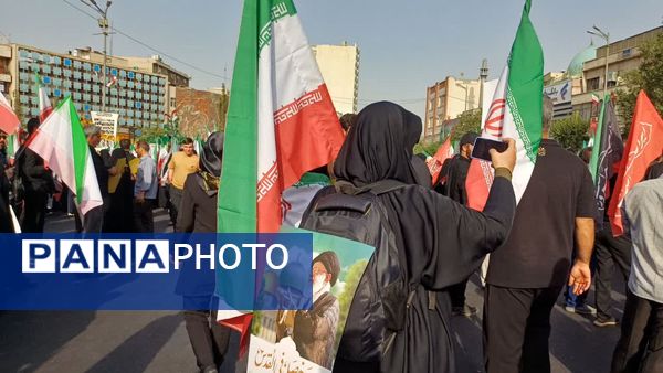 برافراشتن پرچم غیرت با بدرقه شهدای اقتدار