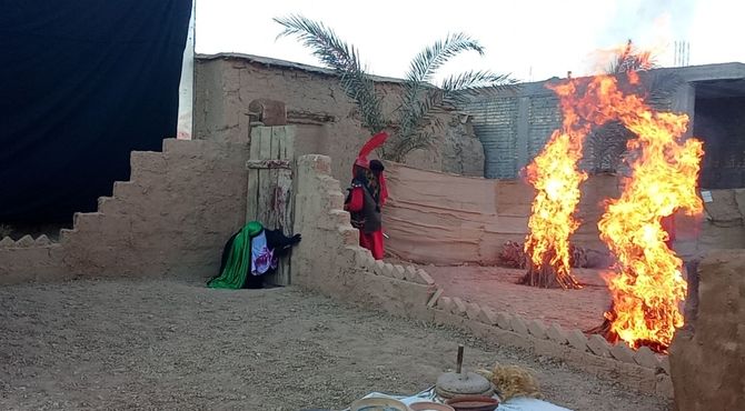 سوگِ مادر،روایت مظلومیت در آیینه تعزیه