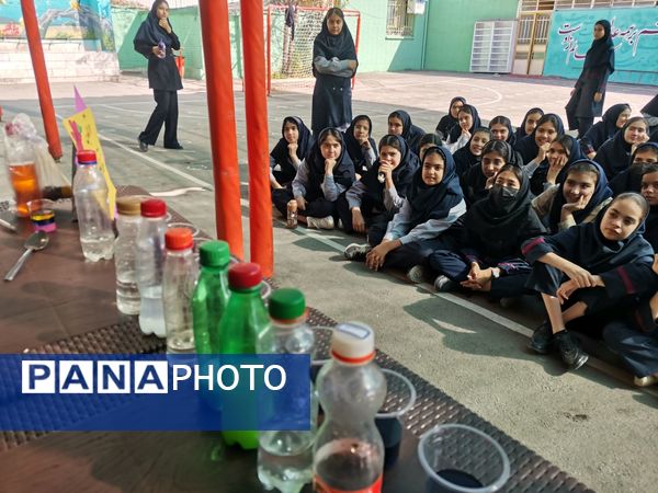 بزرگداشت روز آزمایشگاه در دبیرستان یغمای نیشابوری 