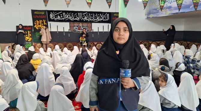 نوگلان فاطمی  ایزدخواست در سوگ یاس نبوی