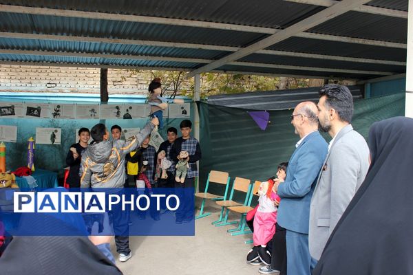  افتتاح جشنواره «امید فردا» در مدرسه شاهد ده دی ورامین