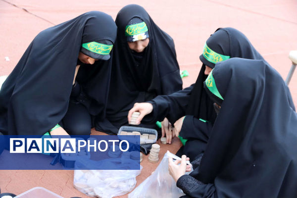 حضور دانش‌آموزان و معلمان در هیئت فرهنگیان اسلامشهر