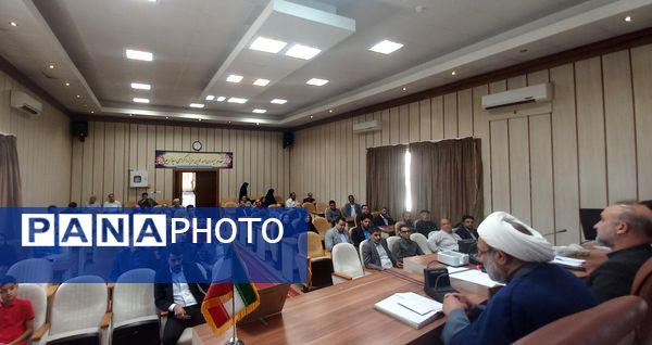 جلسه شورای آموزش و پرورش در شهرستان زاوه