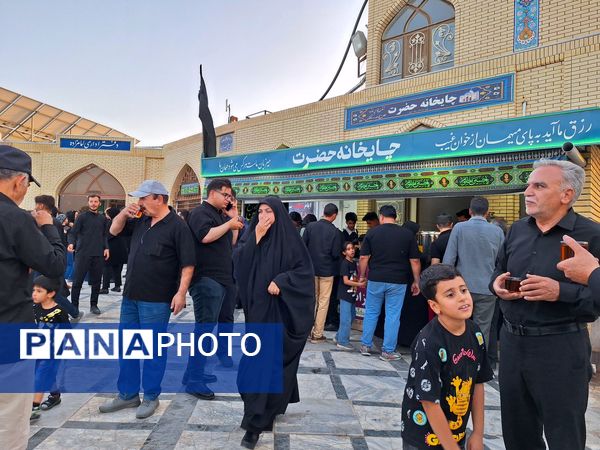 عزاداری هیئت‌های مذهبی در بارگاه منور امام زاده محمد عابد کاخک
