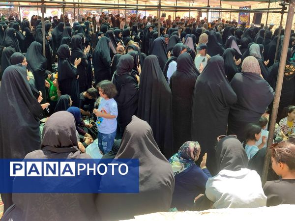 پیاده‌روی جاماندگان اربعین حسینی در شهر سورشجان
