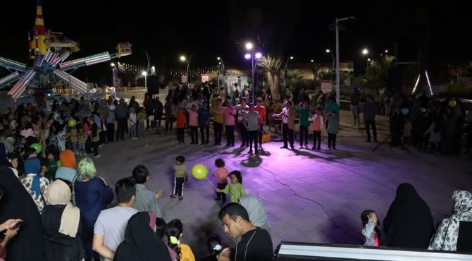 گزارش خبرنگار پانا ناحیه ۲ یزد از برگزاری فستیوال «یزد ایمن» در پارک شادی 