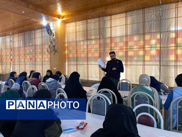 اردوی آموزشی دانش‌آموزخبرنگاران دختر پانا در اردوگاه شهید رجایی رامسر