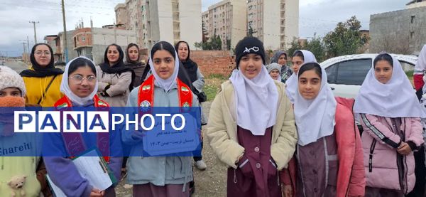 پیاده‌روی خانگی به‌مناسبت دهه فجر در گلوگاه