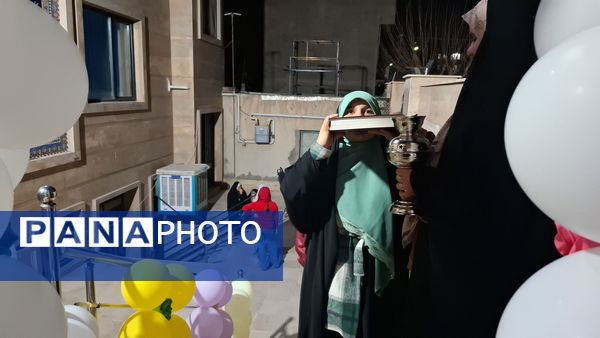 افتتاحیه مراسم اعتکاف دانش‌آموزی در مسجد ابا صالح المهدی صفادشت