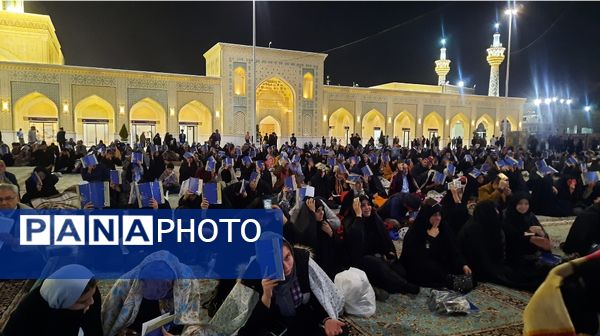 شب نوزدهم ماه مبارک رمضان در حرم مطهر رضوی