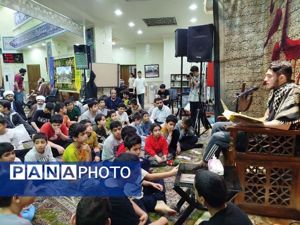 حضور معاون پرورشی و تربیت‌بدنی منطقه ۱۲ در محافل اعتکاف دانش‌آموزی 