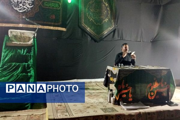 شور حسینی در شب چهارم محرم 1404 در هیات فرهنگیان ناحیه ۳ شیراز 