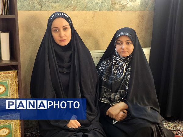 مدرسه شهید رجایی در عزای فاطمه(س) نوای سینه‌زنی سرداد