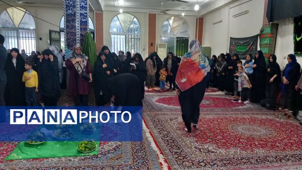 مراسم شهادت دبیر کل حزب الله لبنان در مسجد امام سجاد(ع) قائمشهر