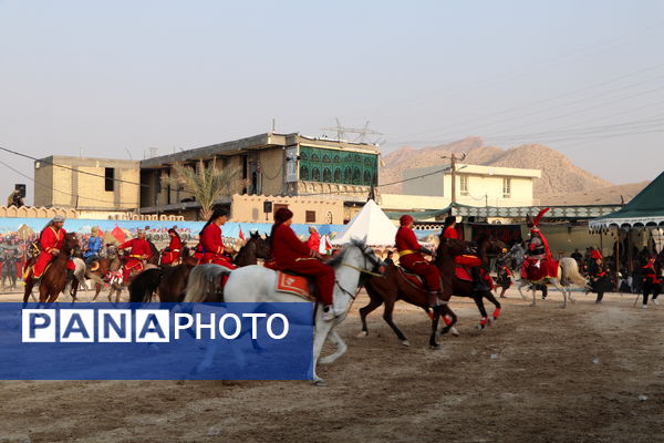 بازآفرینی نوجوان کربلا زیر آسمان لامرد
