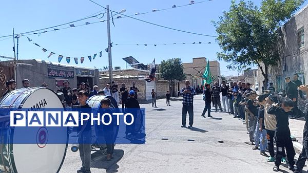 مراسم سنتی هیات ثامن الائمه روستای سلطان آباد نمک