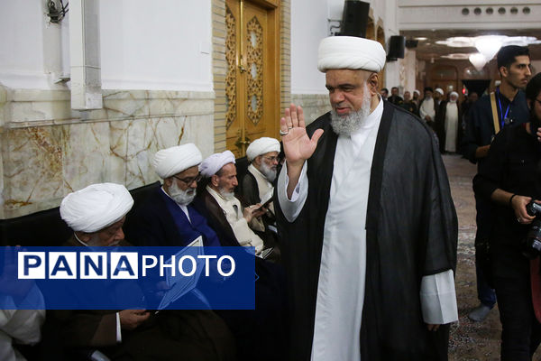 مراسم بزرگداشت نخستین سالگرد شهادت سید حسن نصرالله در قم