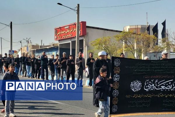 حضور پرشور عزاداران در سالروز شهادت حضرت فاطمه زهرا (س)