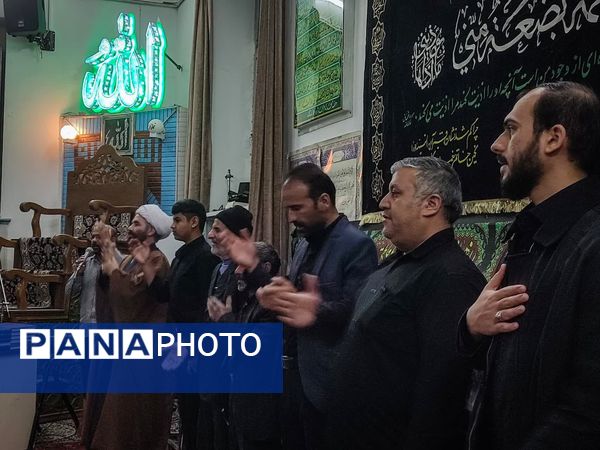 مراسم عزاداری شهادت حضرت زهرا (س) در شهر رباط‌سنگ  