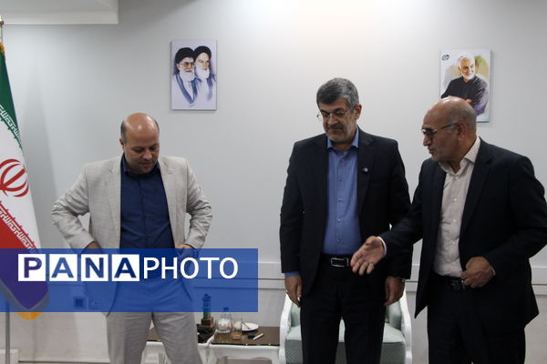 دیدار معاون تربیت‌بدنی و سلامت وزیر آموزش پرورش با استاندار یزد