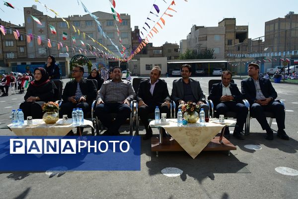 برگزاری المپیاد ورزشی درون مدرسه‌ای در بهارستان‌دو