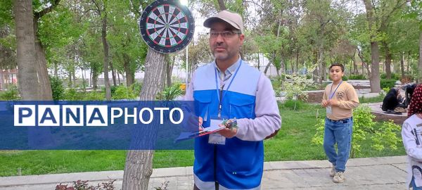 مسابقات استعدادیابی دارت ویژه بانوان در پارک صیاد شیرازی شیروان
