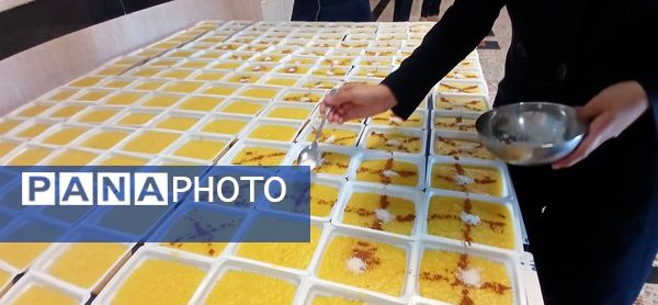 برپایی موکب دانش‌آموزی به‌مناسبت شهادت حضرت فاطمه(س)