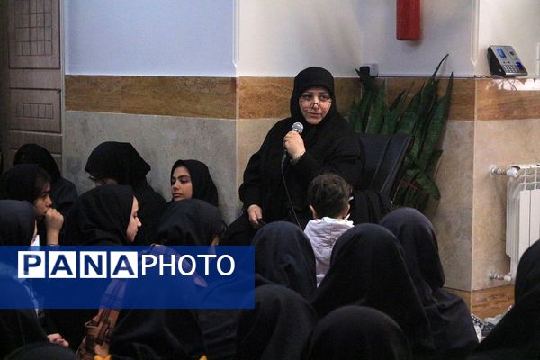 آوای غریب مهتاب؛ مرثیه‌ای برای بضعه الرسول در دبیرستان‌ولایت بهارستان‌دو