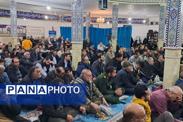 یادواره شهدای جبهه مقاومت در مسجد امام حسین(ع) فیروزکوه 