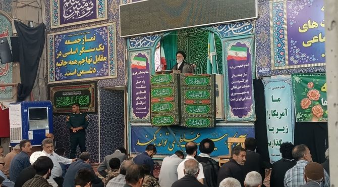 نماز عبادی-سیاسی جمعه همزمان با روز خبرنگار در نیشابور 