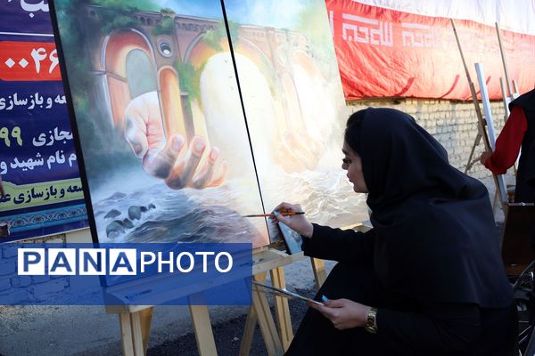 برگزاری اجلاسیه ۲۴۲ شهید محمدشهر درمصلی محمدشهر کرج 