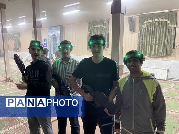 مسابقه لیزرتگ دبیرستان شاهد ابوذر غفاری