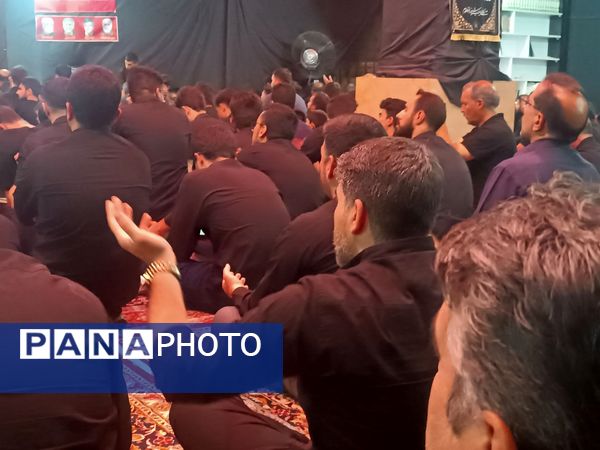 شب پنجم عزاداری در هیئت انصارالحسین نیشابور 