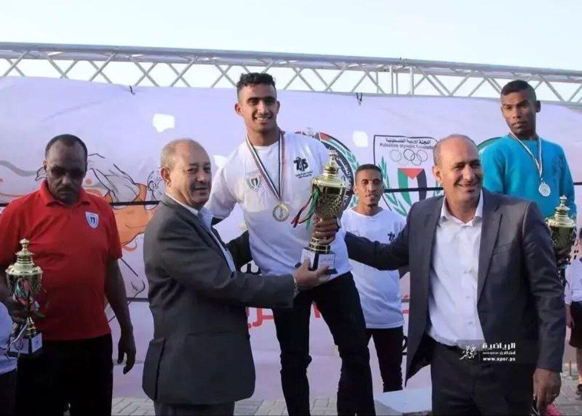 شهادت غم‌انگیز دونده فلسطینی در خان‌یونس توسط رژیم صهیونیستی