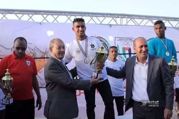 شهادت غم‌انگیز دونده فلسطینی در خان‌یونس توسط رژیم صهیونیستی