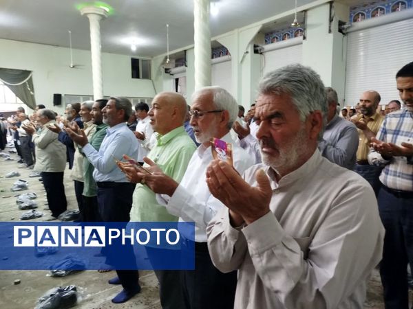 نماز باشکوه عید سعید قربان در شهرستان کاشمر 