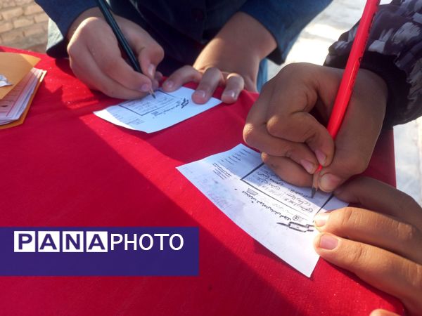 انتخابات شورای دانش آموزی در مدرسه فرهنگ خلیل آباد