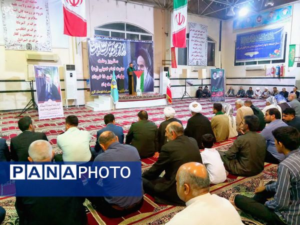 سی و پنجمین سالگرد ارتحال امام خمینی (ره) و قیام ۱۵ خرداد در شهرستان کارون